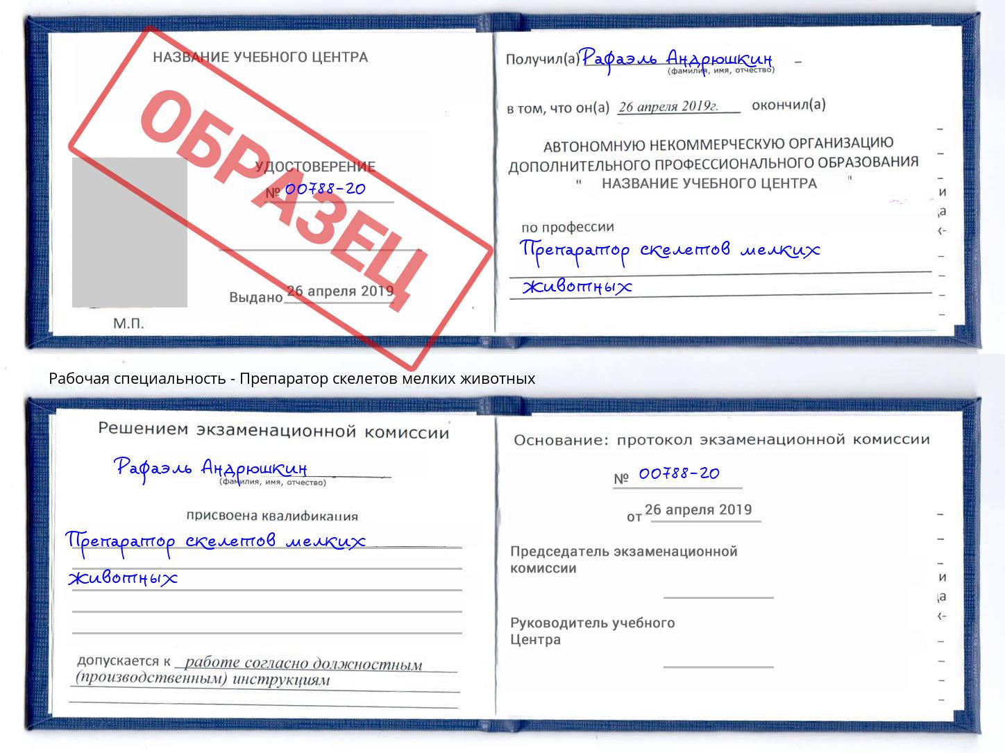 Препаратор скелетов мелких животных Маркс